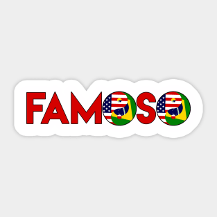 Famoso Sticker